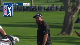 Shane Lowry holes out for INCREDIBLE ALBATROSS at Farmers [upl. by Yves]