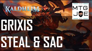 Your Creatures Are Mine Grixis Steal and Sac in Standard [upl. by Acirem]