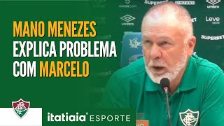 TÉCNICO MANO MENEZES FALA SOBRE DESENTENDIMENTO COM MARCELO [upl. by Learrsi676]