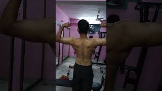 Support me guys 💪motivationgymworkout back kaisi lagi meri comment me batao 💪 [upl. by Obnukotalo]