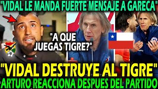 quotMEJOR ERA BERIZOquot NUEVAMENTE ARTURO VIDAL DESTRUYE A RICARDO GARECA TRAS PERDER ANTE BOLIVIA [upl. by Bolme]