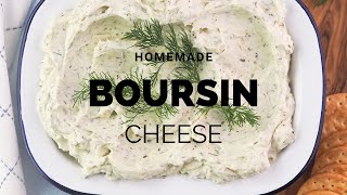 Boursin Cheese Garlic and Herb [upl. by Alaehcim413]