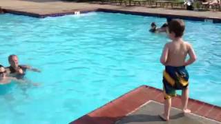 Farting little boy at the pool [upl. by Willcox97]