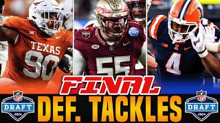 Top Defensive Tackles in the 2024 NFL Draft  DT Rankings [upl. by Burchett]