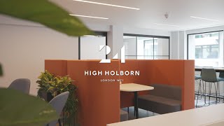 24 High Holborn  Farebrother x JLL  Office Tour [upl. by Malachi682]