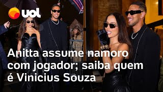 Anitta assume namoro com jogador saiba quem é Vinicius Souza exFlamengo o Vinição [upl. by Chrisy]