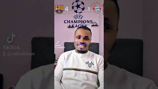 REVIEW Barcelona Dismantle Bayern Munich 41 in CampNou championsleague barcelonafc bayernmunich [upl. by Natye151]