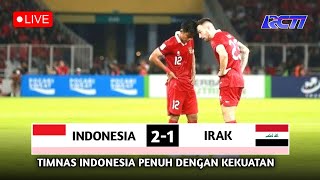 🔴Berlangsung di RCTI‼️Timnas Indonesia vs Irak Kualifikasi Piala Dunia 2026 [upl. by Yvehc953]