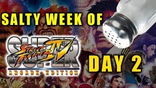 The Salty Week Of Street Fighter 4 Day 2 [upl. by Worlock]