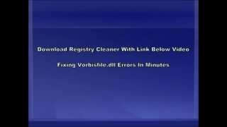 Vorbisfiledll Error Fix  Vorbisfiledll Missing Error [upl. by Capone738]