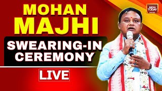 Mohan Majhi SwearingIn Ceremony LIVE BJPs First CM In Odisha To Take Oath  Mohan Majhi LIVE [upl. by Sidwohl341]