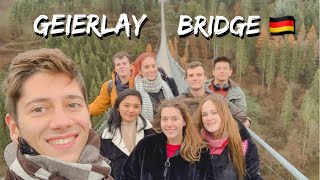 Vlog 14  The Geierlay Bridge  Mörsdorf Germany [upl. by Atirabrab]