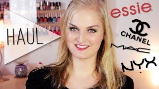 HighEnd und Essie Haul  Mac Chanel NYX  Collchen14 [upl. by Yevre]