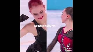 Figure skating tiktok edits compilation [upl. by Erotavlas]