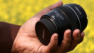 Yongnuo YN 100mm f2 Lens for Canon EF Full Review English [upl. by Aggappora]