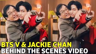 BTS Taehyung amp Jackie Chan Behind The Scenes Filming Siminvest ad video 2024 [upl. by Davine953]