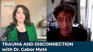 Trauma and Disconnection with Dr Gabor Maté and Marianne Williamson [upl. by Ajssatsan]