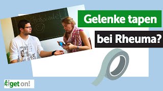 Gelenke tapen Handgelenk tapen mit Anleitung  Tipps von Gordon und Karen  Rheuma  Liga [upl. by Godfree904]