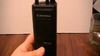 Motorola Radius P200 Radio [upl. by Ahsilef]