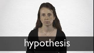 How to pronounce HYPOTHESIS in British English [upl. by Skcirdnek]