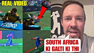 Ab De Villiers shocking statement on Suryakumar Yadav controversial catch after SA lost the WC FINAL [upl. by Attenor]