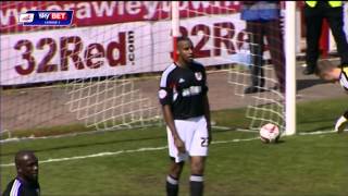 Crawley Town vs Bristol City  League One 20132014 [upl. by Tham107]