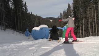 Katschberg  Kärnten Schneesicheres FamilienSchigebiet SKIRESORTTESTTV 2011 [upl. by Xuaegram]