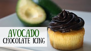 Chocolate Avocado Icing Healthy Chocolate Icing [upl. by Drahser363]