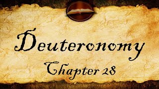 Deuteronomy Chapter 28  KJV Bible Audio With Text [upl. by Tik885]