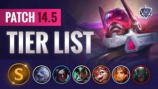 NEW Patch 145 Tier List for Season 2024 League of Legends [upl. by Tillinger]