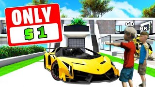 GTA 5 BUT EVERYTHING COST 1 IN GTA 5  MALAYALAM [upl. by Lisette]