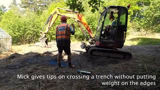 minidigger amp dumper fun NPORS 360 N202 excavator training [upl. by Debra]