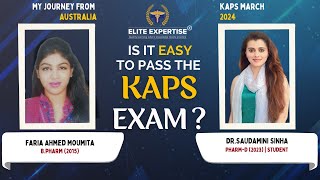 How to Crack KAPS Exam with 1 month of Preparation  KAPS Exam March 2024 [upl. by Pudendas]