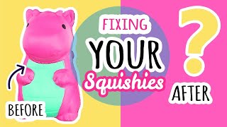 Squishy Makeovers Fixing Your Squishies 34 [upl. by Geehan525]