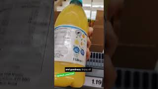 Best orange juice in UK  The truth about 100 pure orange juice  shorts youtubeshorts [upl. by Town]