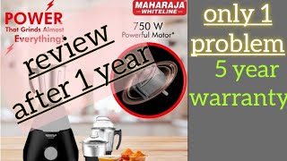 Maharaja whiteline mixer grinder review after using for 1 year [upl. by Dielu168]