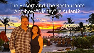 Disneys Aulani Resort Overview and Dining Reviews [upl. by Ahtennek]