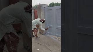 New spray paint gate youtubeshorts paintingsupplies viralvideo [upl. by Medina]