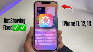 How to Fix Apple Intelligence Not Showing on iPhone 11 12 13 [upl. by Stoughton]