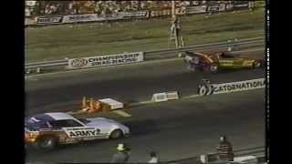 Drag Racing 1977 NHRA Gatornationals Gainesville Funny Car Semi Final Round [upl. by Nagek]