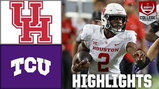 Houston Cougars vs TCU Horned Frogs  Full Game Highlights  ESPN College Football [upl. by Ellienad]