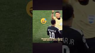 Referee vs Neymar and Messi 😂refereeplayerfootballfybshort☠️ [upl. by Einnig]