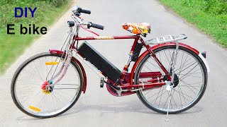 DIY High Speed Electric Bike with EBike Conversion Kit at Low Cost [upl. by Mulvihill]