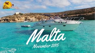 Trip to Malta in November travel video guide Best Places filmed  HD [upl. by Yendor]