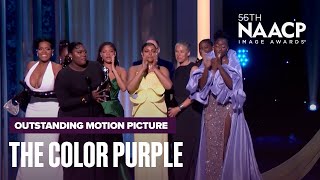 Congrats To The Cast Of The Color Purple On Outstanding Motion Picture  NAACP Image Awards 24 [upl. by Dnalra]