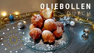 Oliebollen Recept  Dutch New Years Recipe [upl. by Tecu]