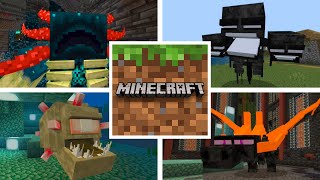 Minecraft Boss Mob Weapons  All BossesAll Boss Fights  Marketplace DLC PCNintendo MobilePS4 [upl. by Zasuwa746]