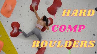 Getting crushed on hard comp boulders [upl. by Norry906]