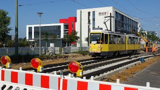 BVG Neubaustrecke Adlershof II [upl. by Llerdnod809]