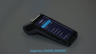 Ingenico AXIUM DX8000 with Checkbox App [upl. by Roshan]